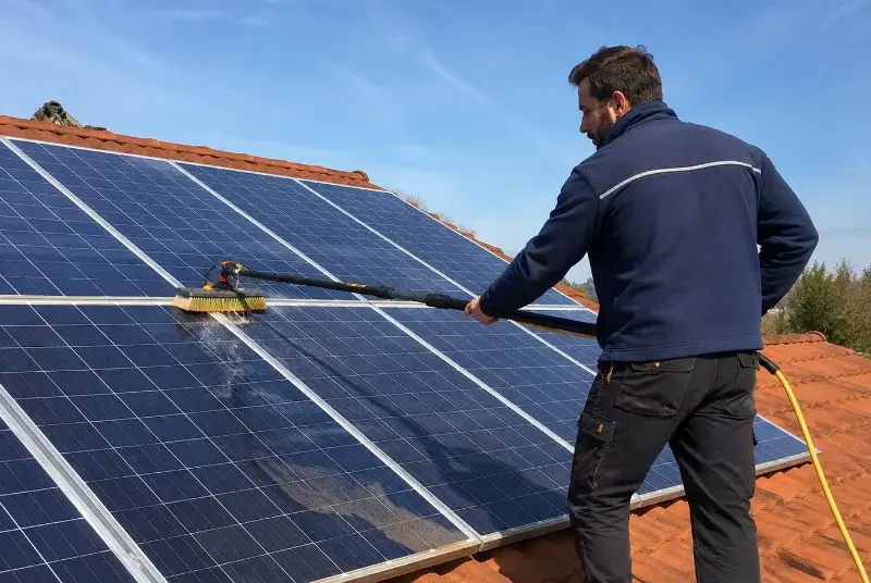 Nettoyage et entretien de panneaux solaires à Beugnon-Thireuil